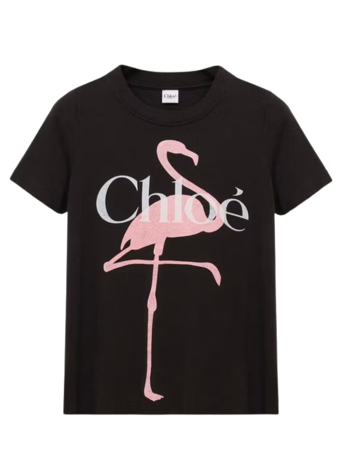 Chloè T-Shirts And Polos Nero Cotton