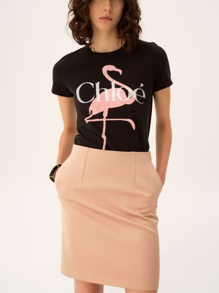 Chloè T-Shirts And Polos Nero Cotton