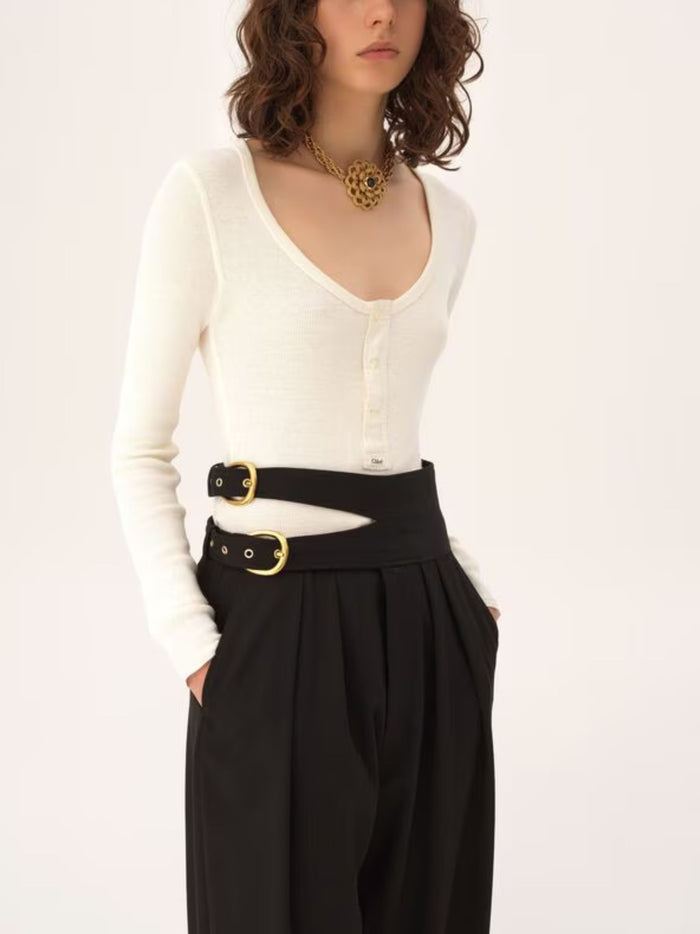 Chloè T-shirts and Polos White Cotton