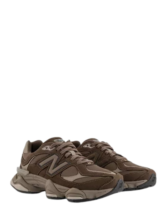 New Balance Sneakers Brown Nubuck Mesh