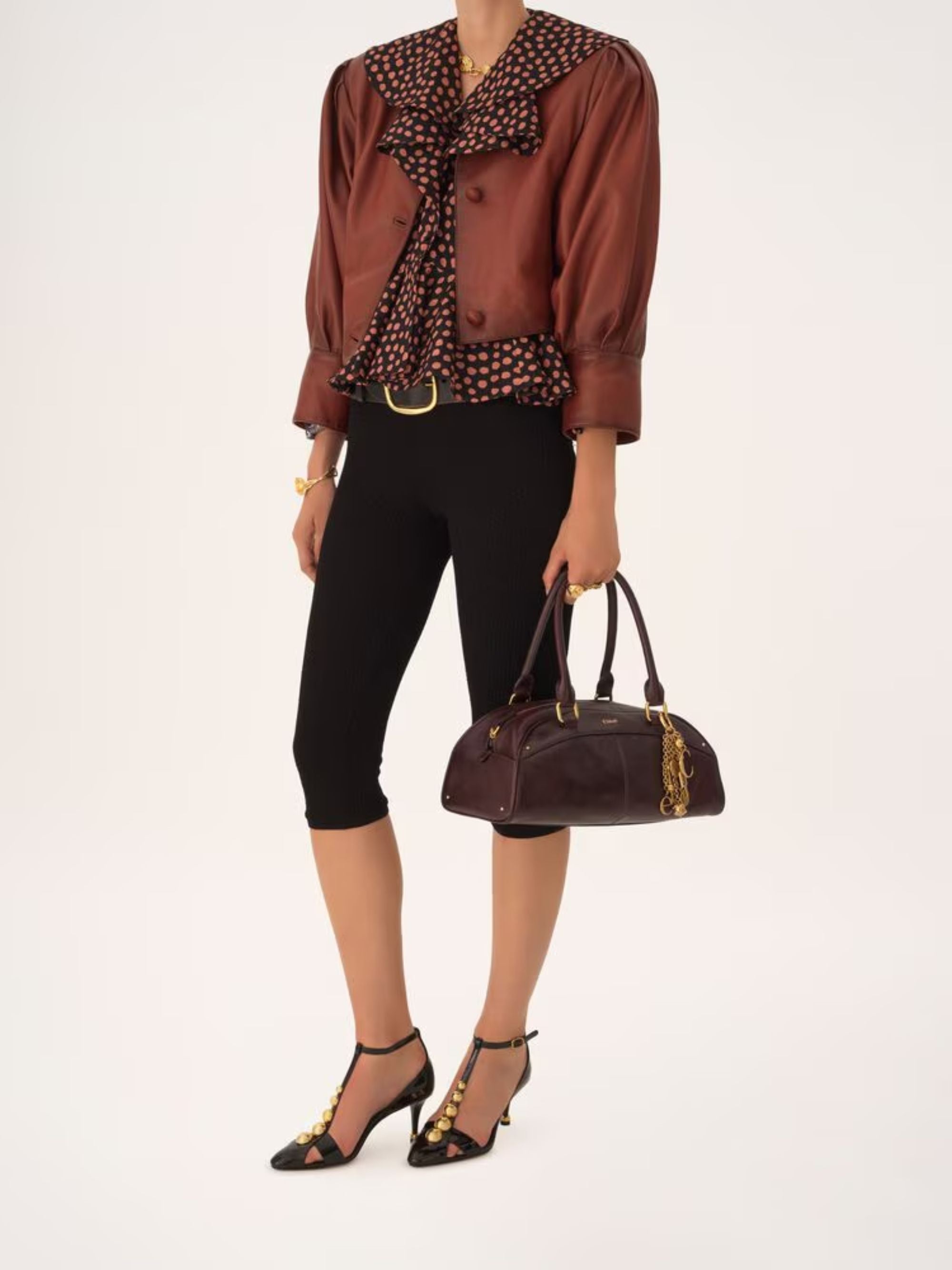 Chloè Bags Brown Cow Leather
