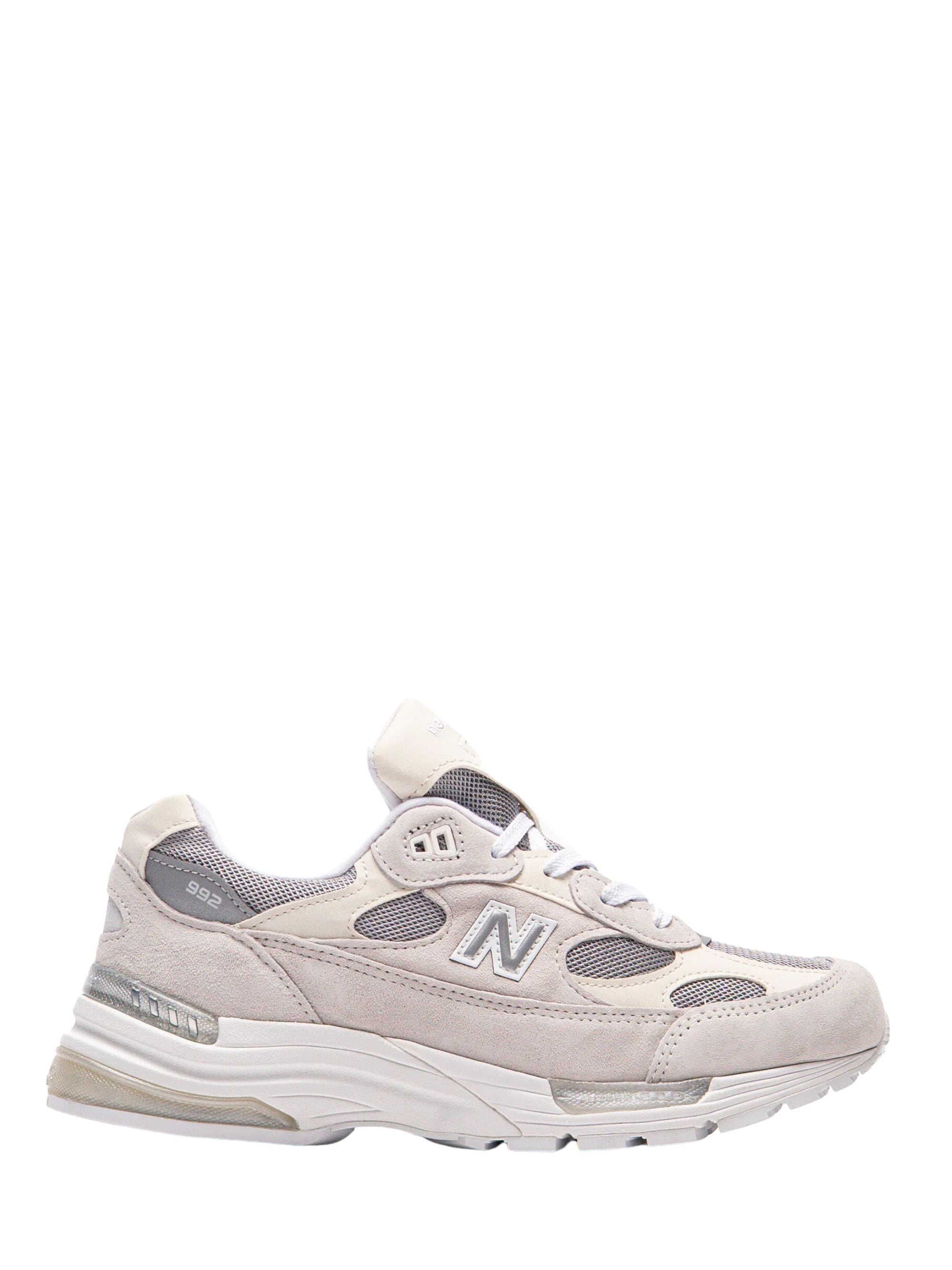 New Balance Sneakers White Suede