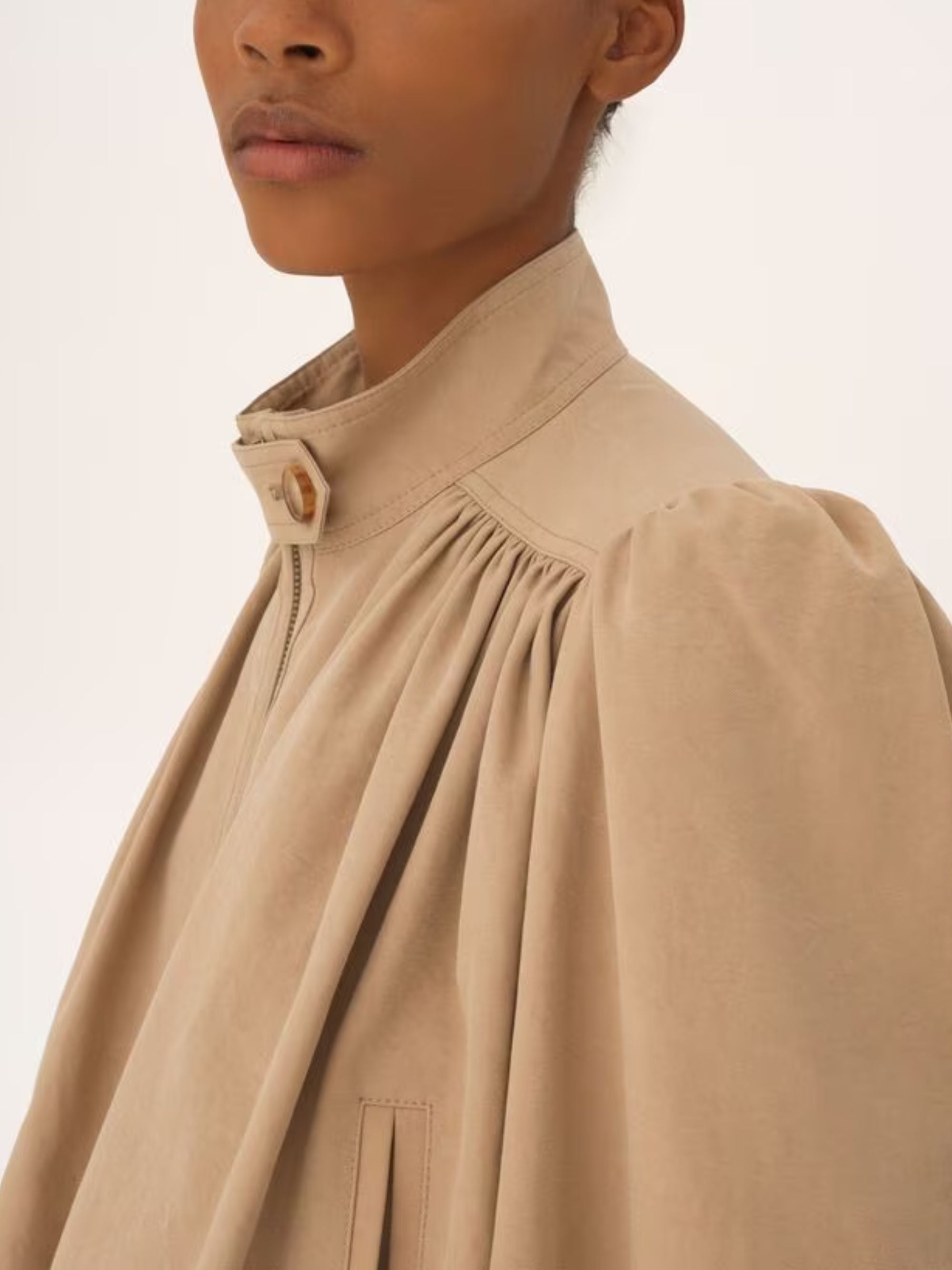Chloè Jackets Brown Cotton