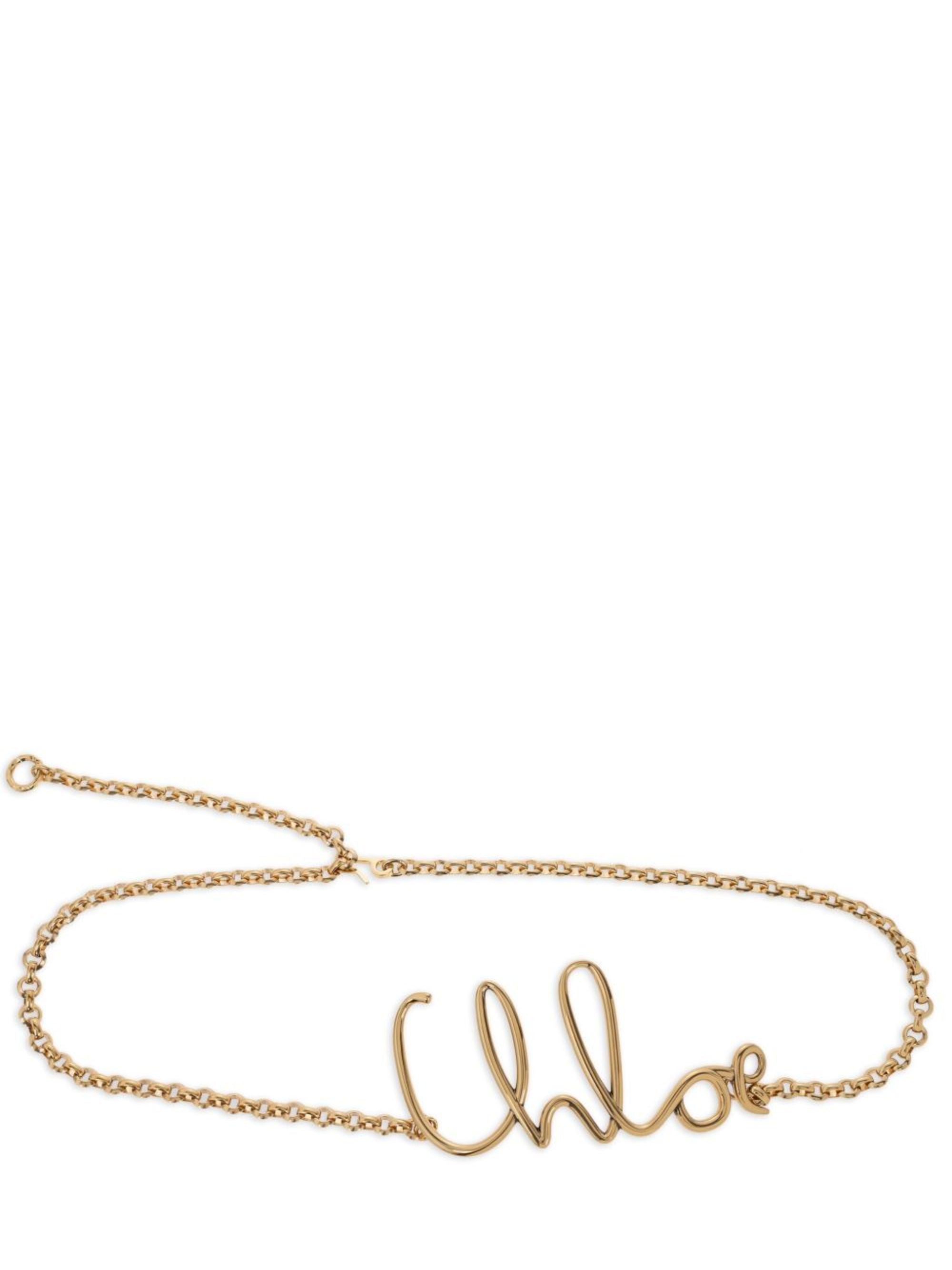 Chloè Belts Golden Brass