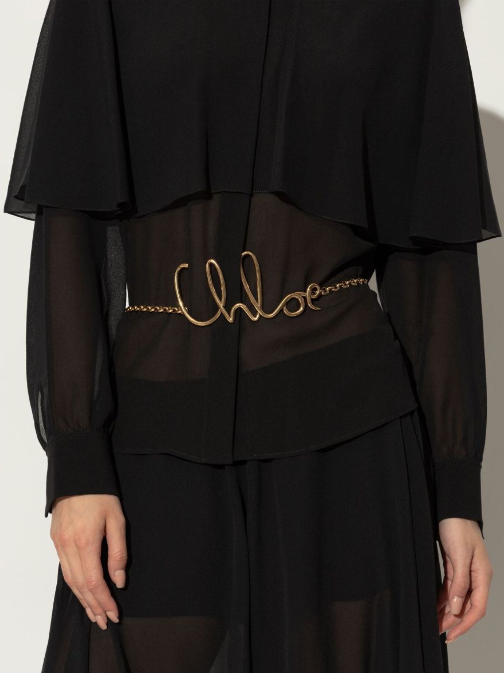 Chloè Belts Golden Brass