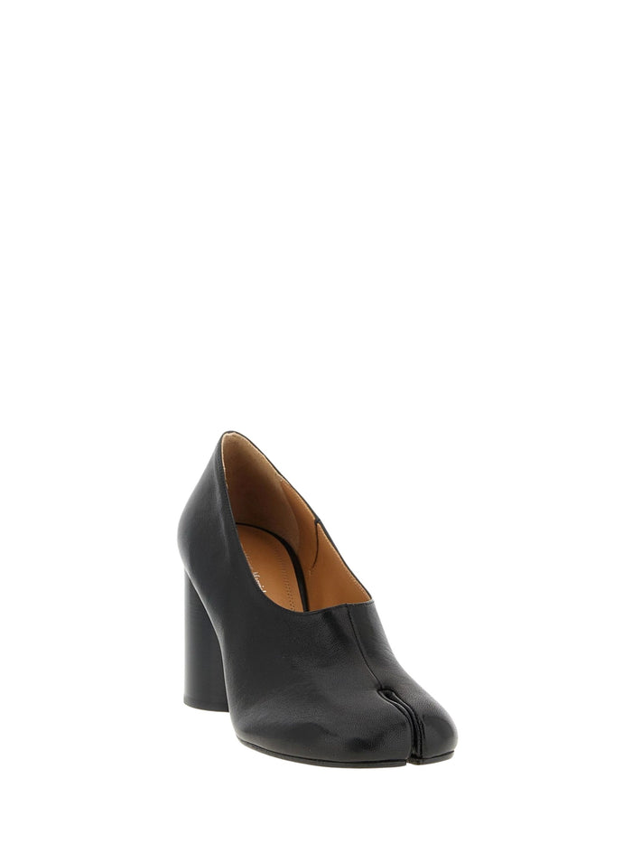 Maison Margiela With Heel Black Sheep Leather