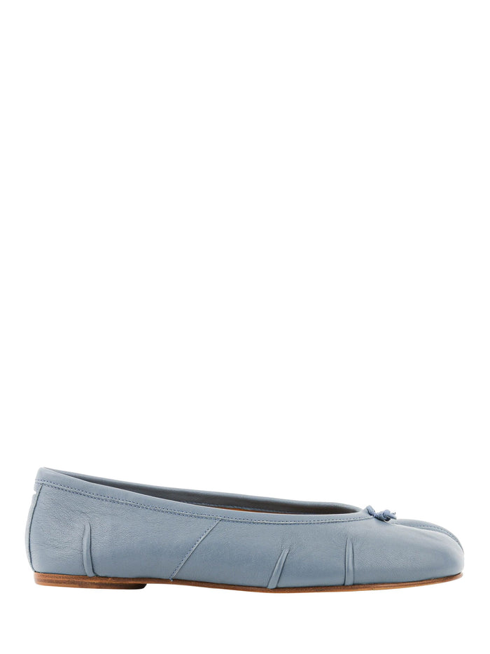 Maison Margiela Flat shoes Clear Blue Sheep Leather