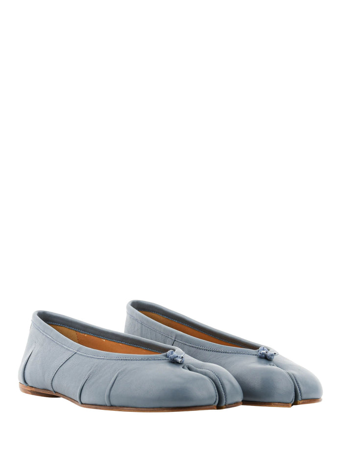 Maison Margiela Flat shoes Clear Blue Sheep Leather