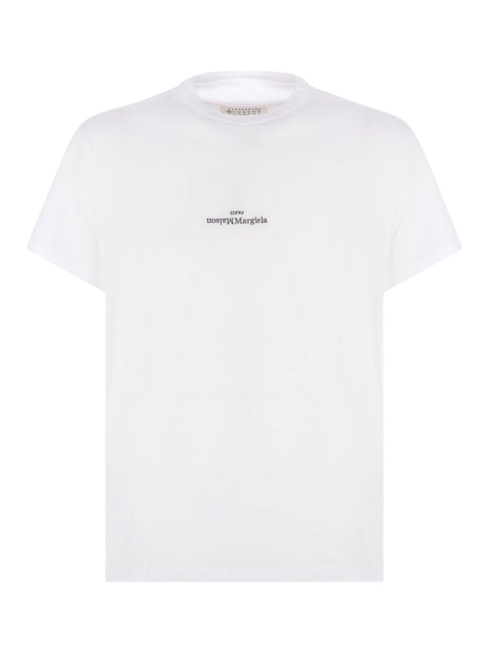 Maison Margiela T-Shirts And Polos White Cotton