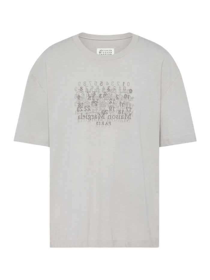 Maison Margiela T-Shirts And Polos Grey Cotton