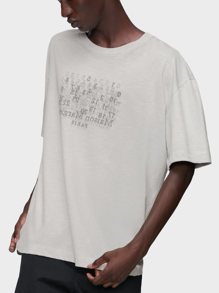 Maison Margiela T-Shirts And Polos Grey Cotton