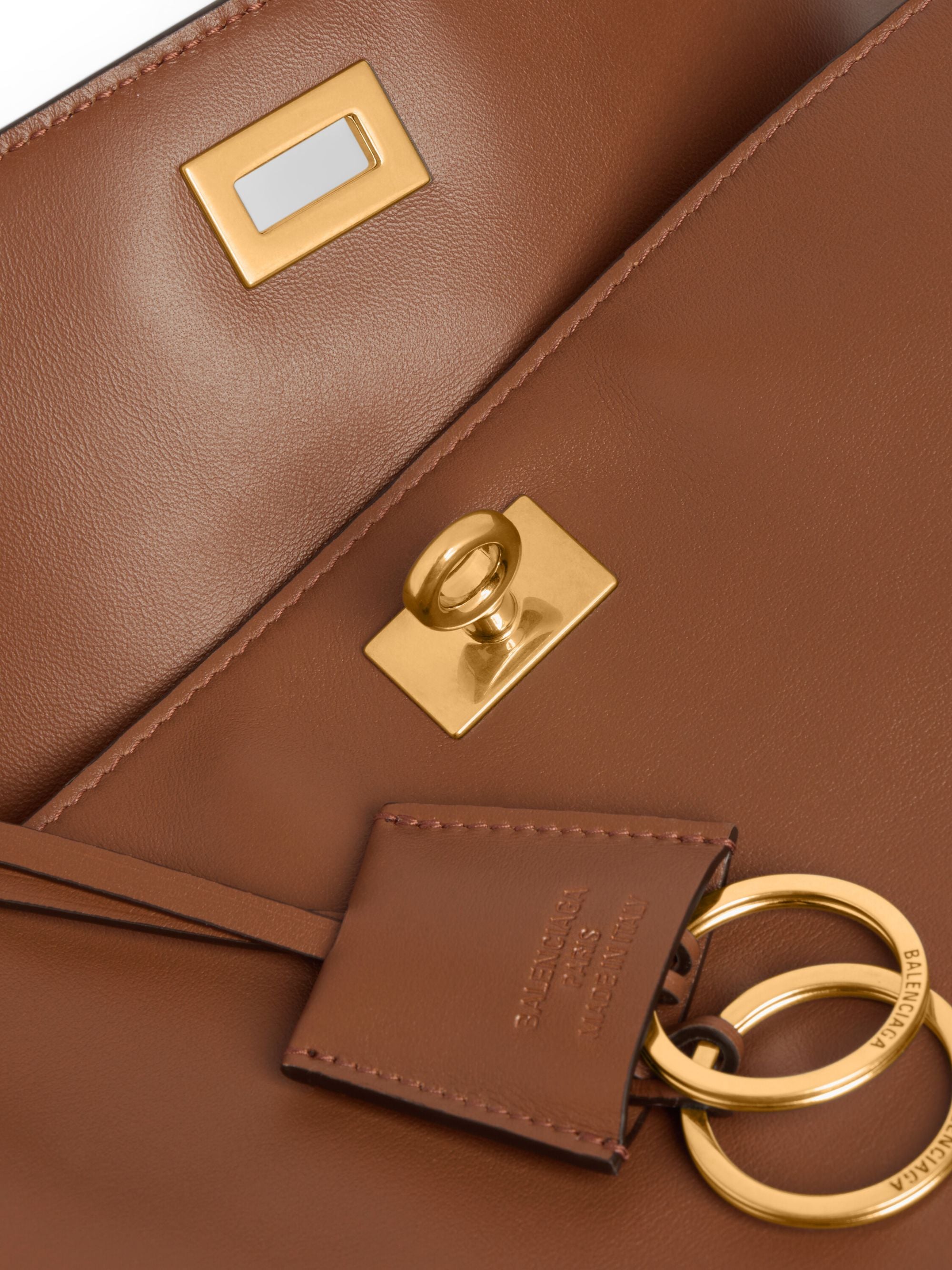 Balenciaga Bags Brown Calf Leather