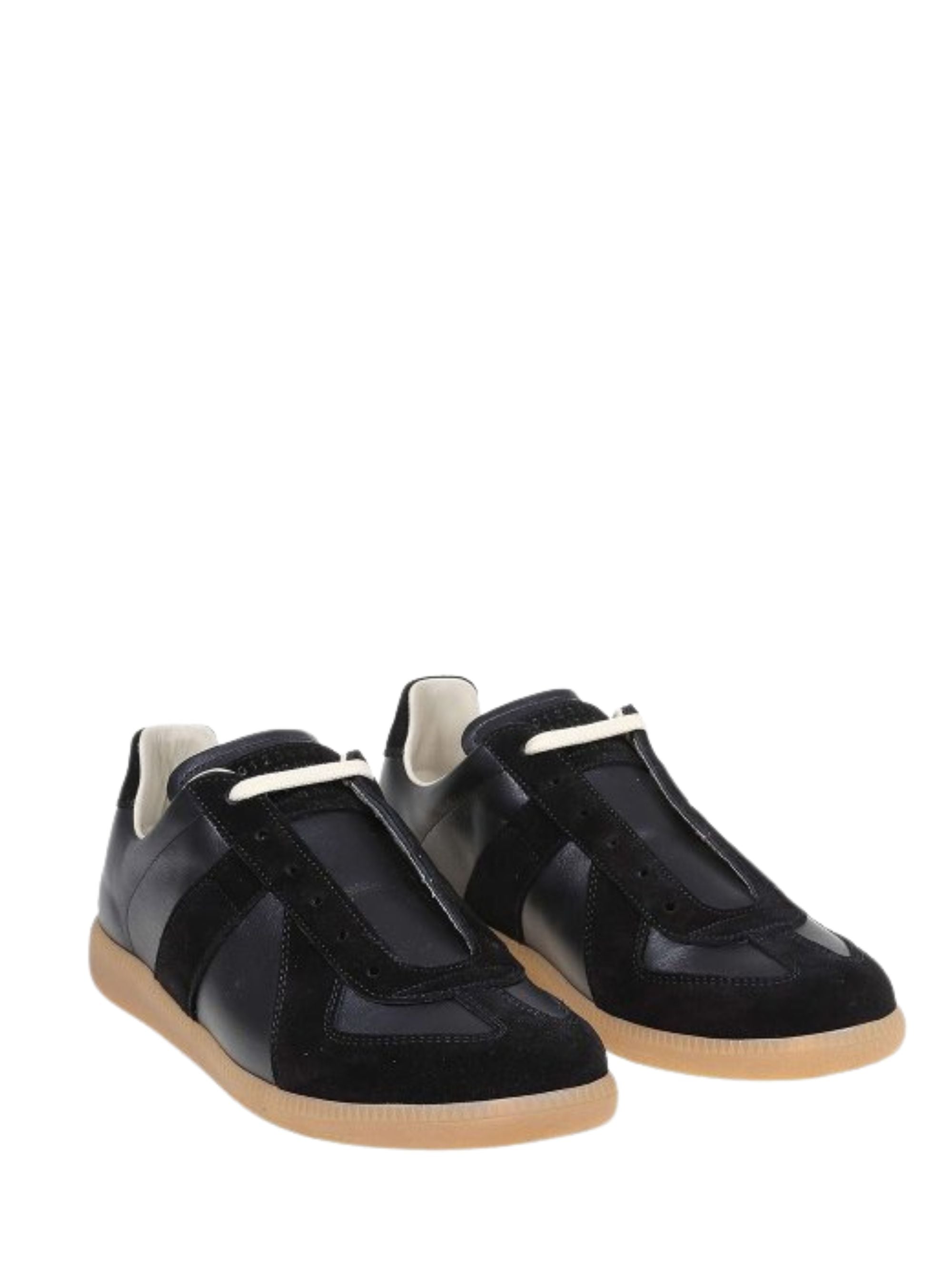 Maison Margiela Sneakers Nero Calf Leather