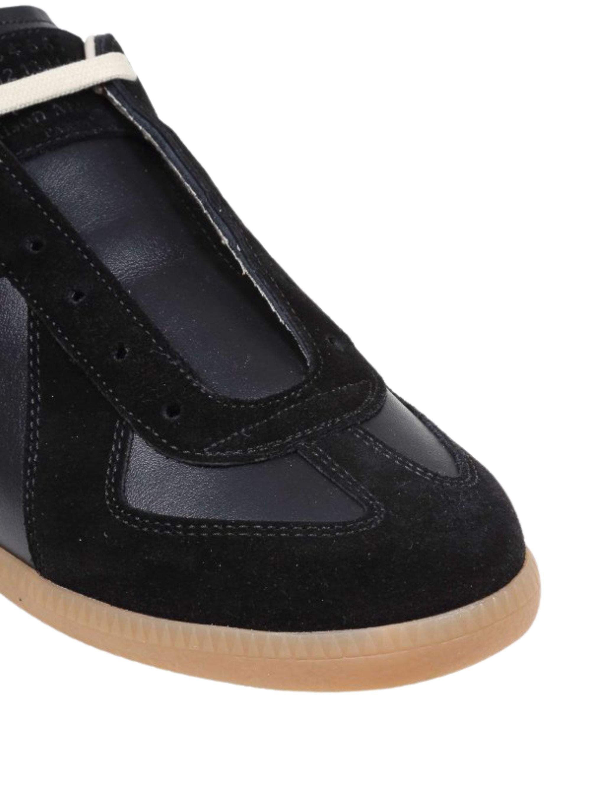 Maison Margiela Sneakers Nero Calf Leather