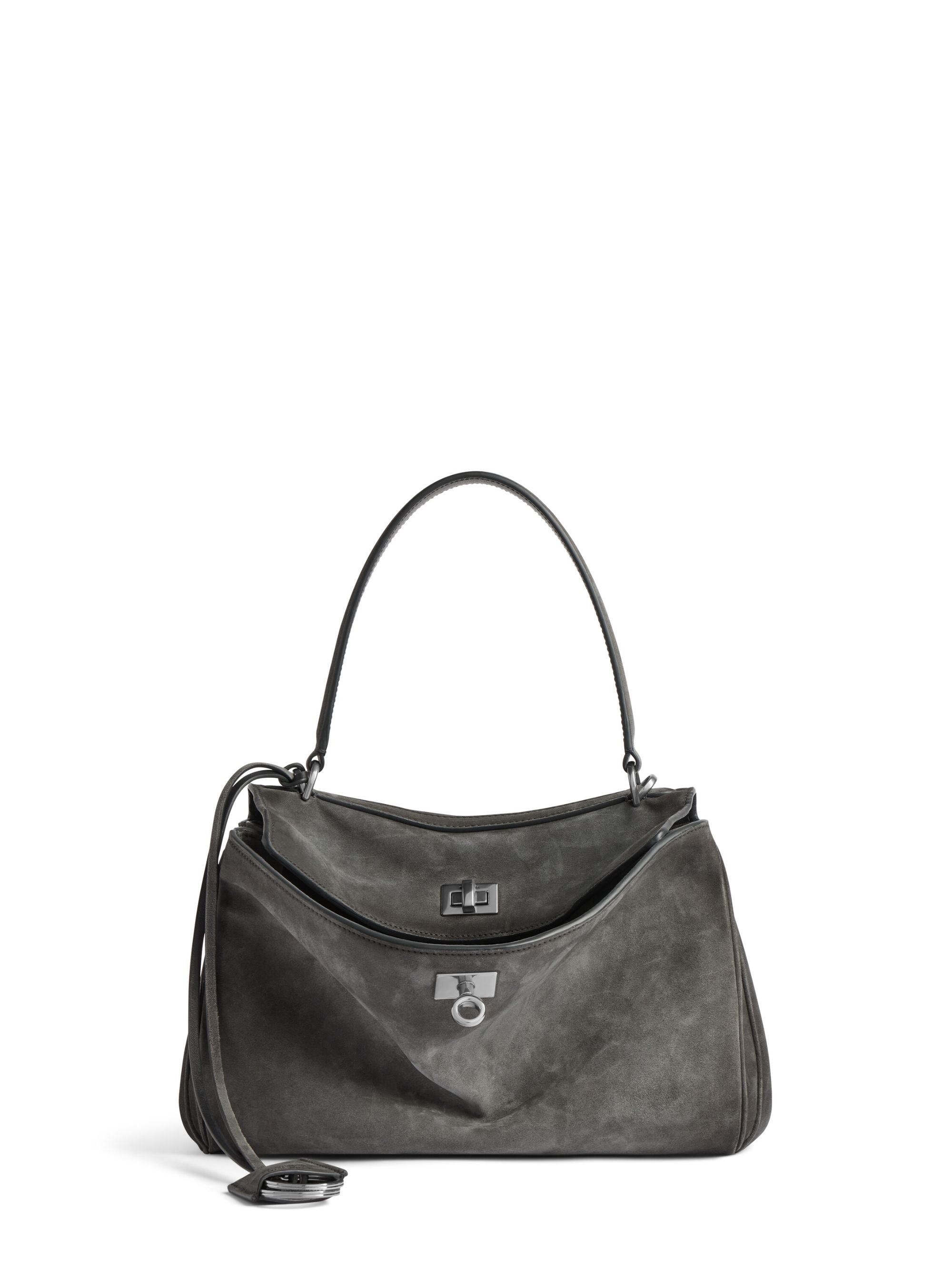 Balenciaga Bags Grey Calf Leather