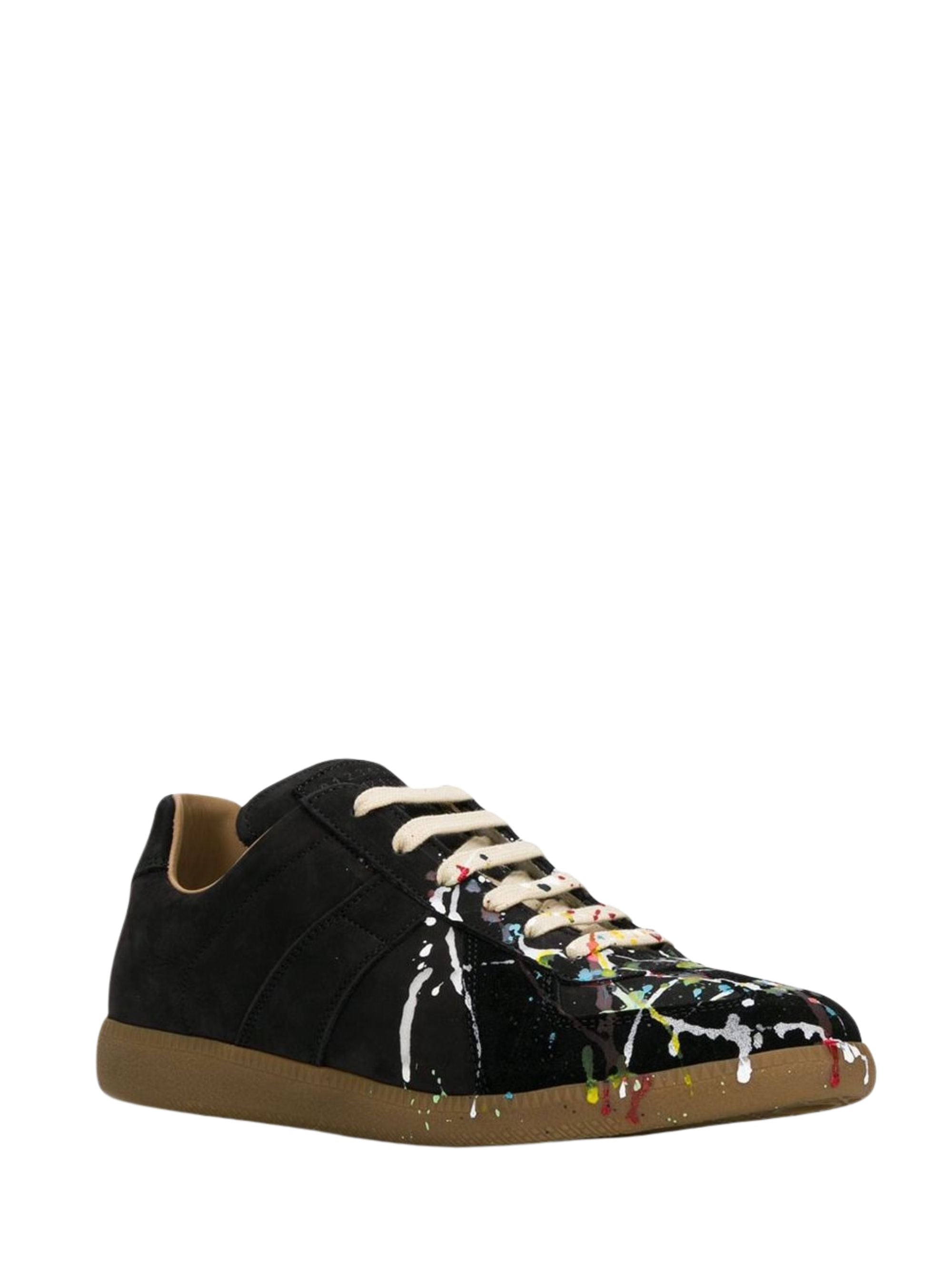 Maison Margiela Sneakers Nero Calf Leather