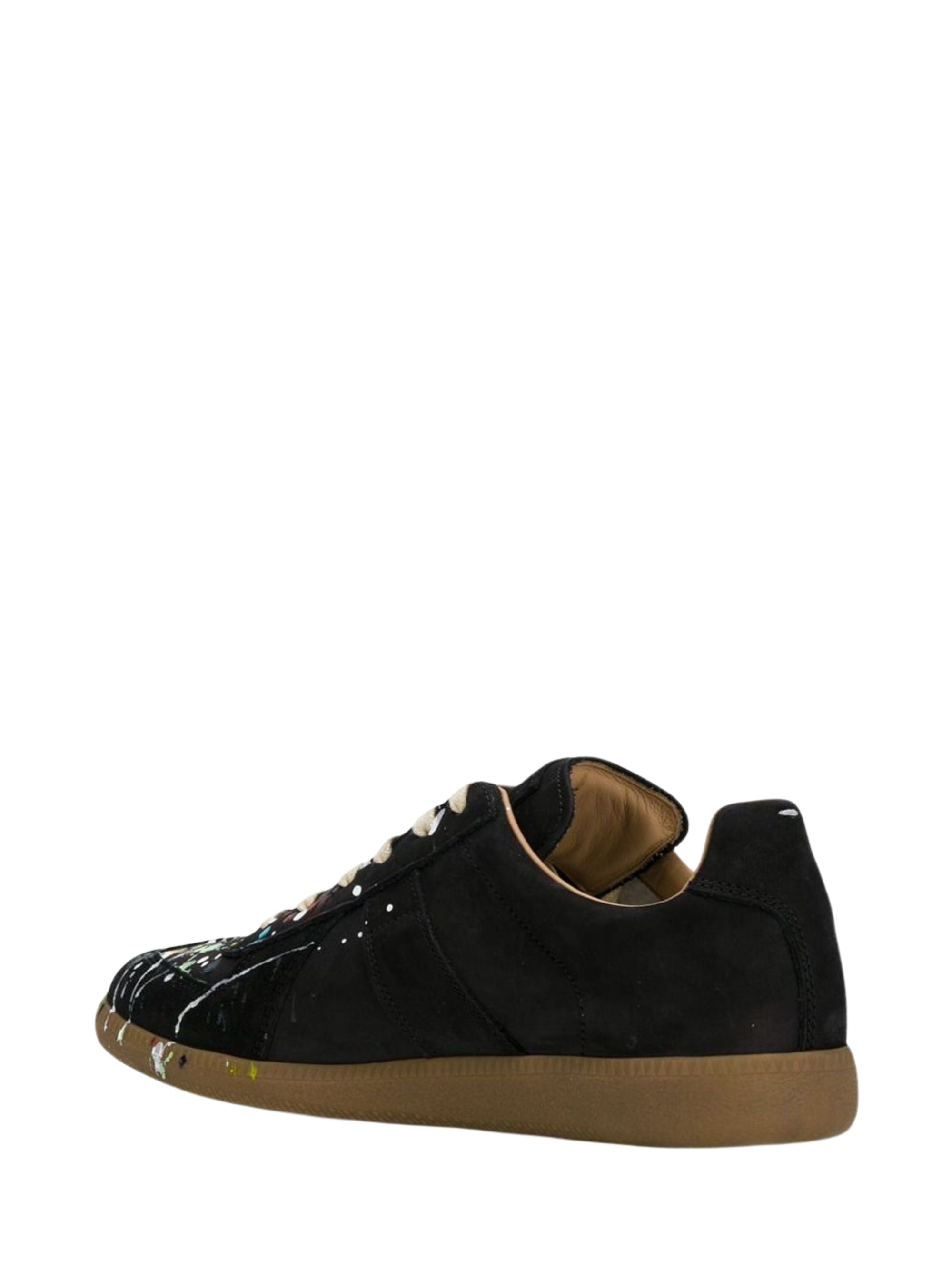 Maison Margiela Sneakers Nero Calf Leather