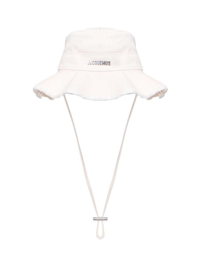 JACQUEMUS Hats White Cotton