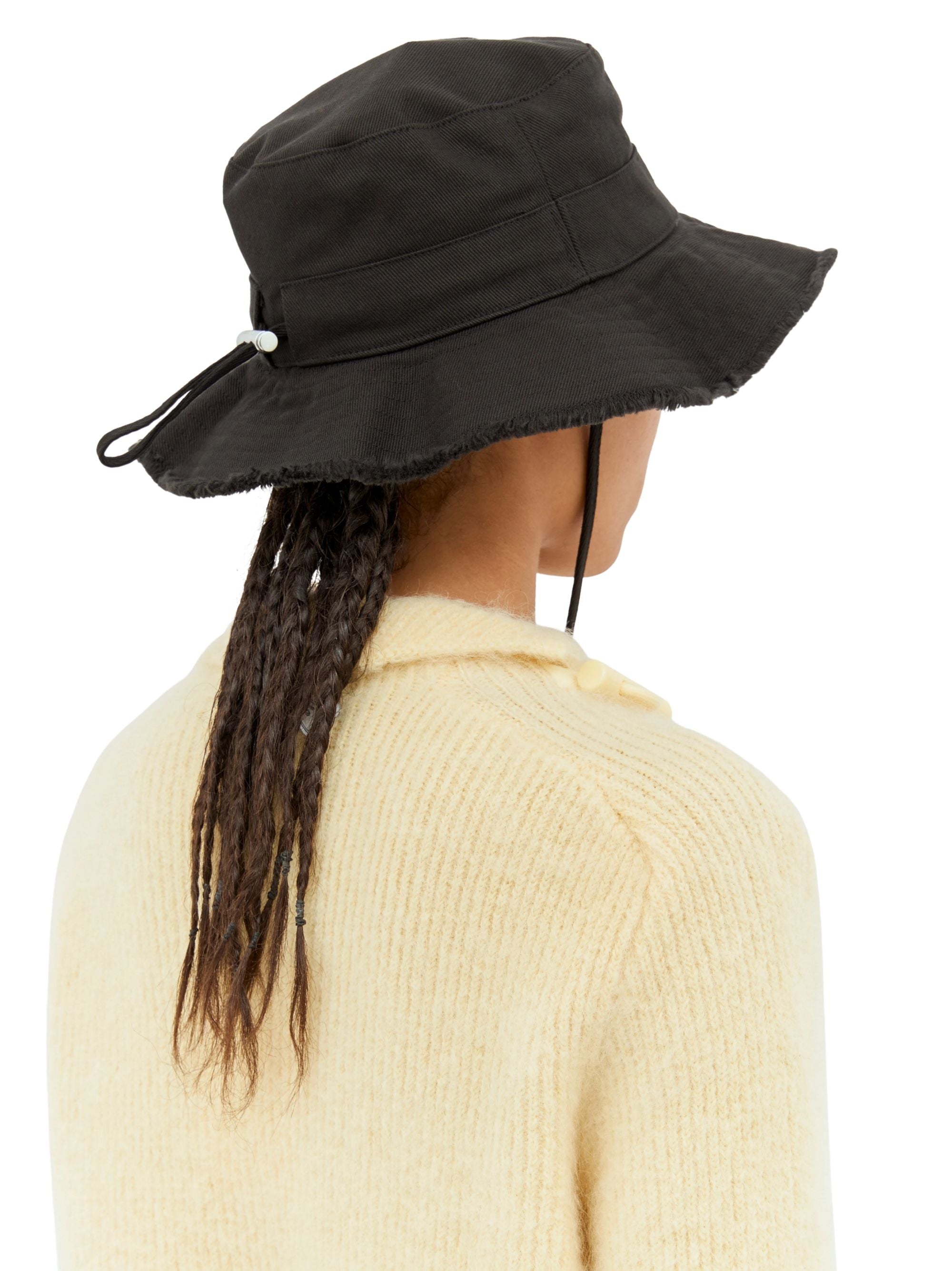 JACQUEMUS Hats Black Cotton