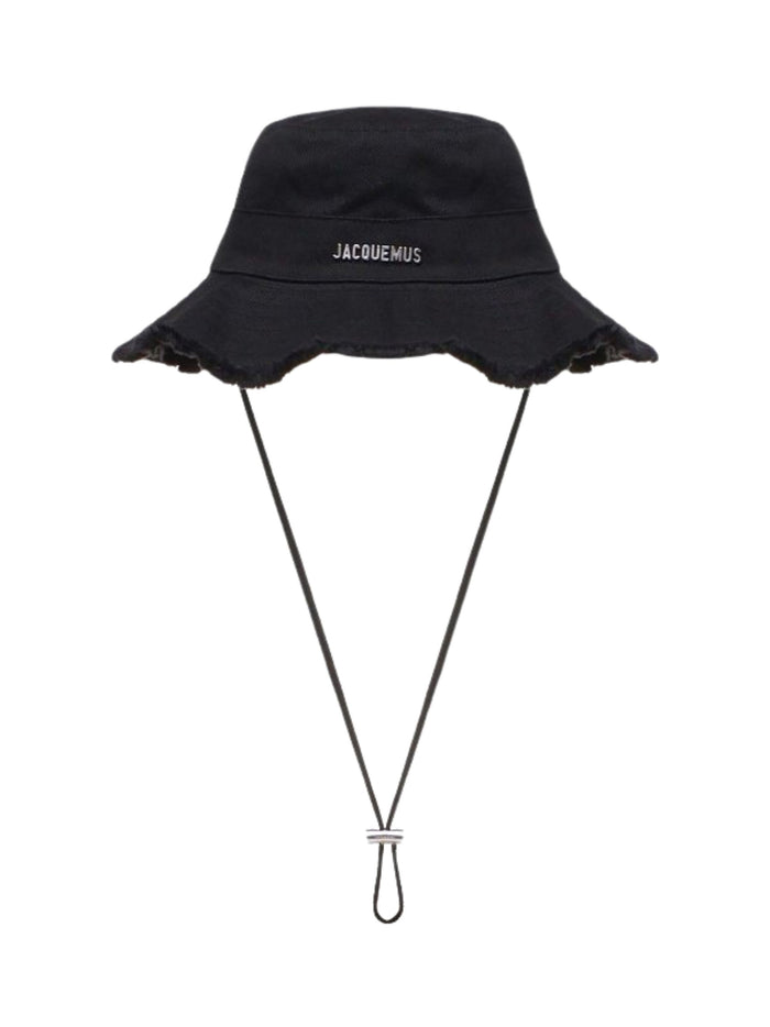 JACQUEMUS Hats Black Cotton
