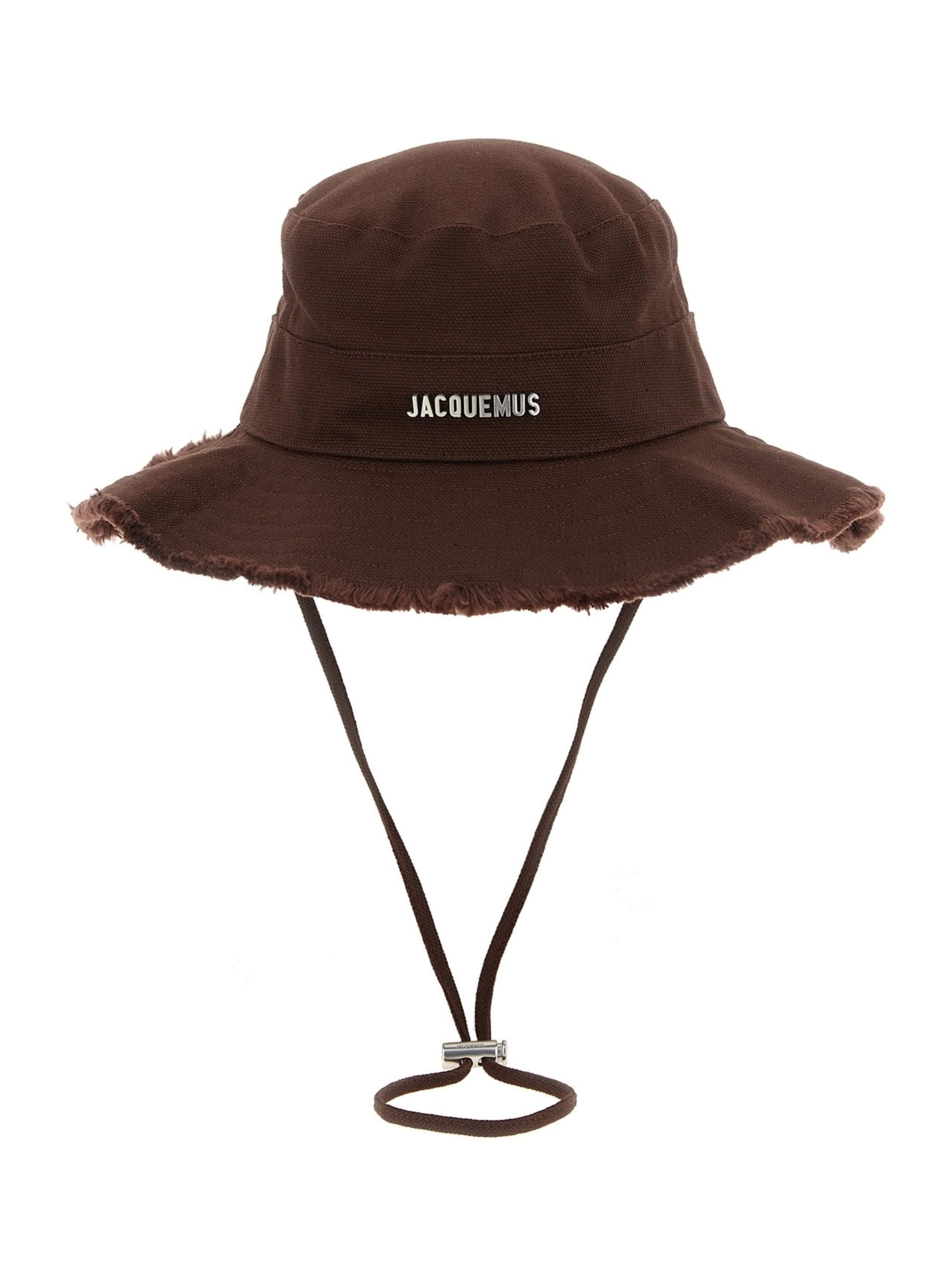 JACQUEMUS Hats Brown Cotton