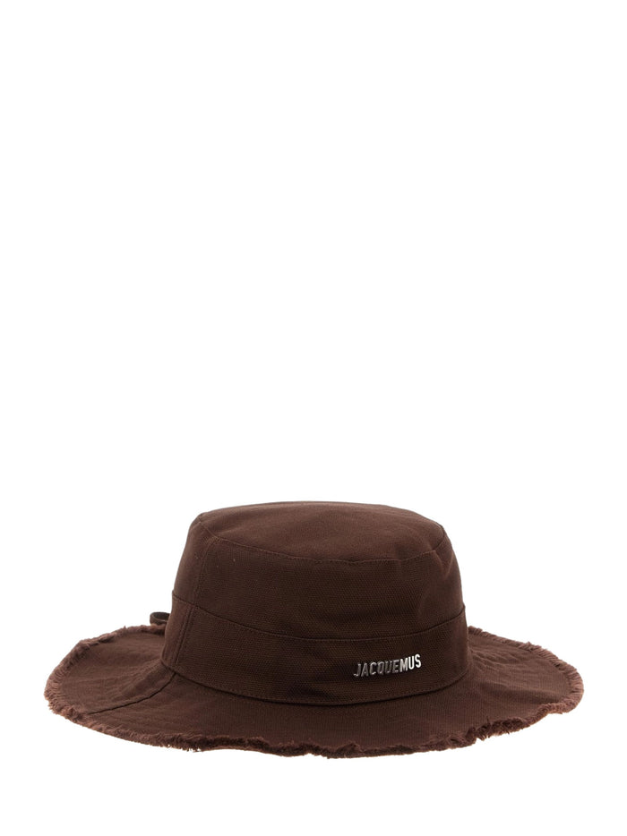 JACQUEMUS Hats Brown Cotton