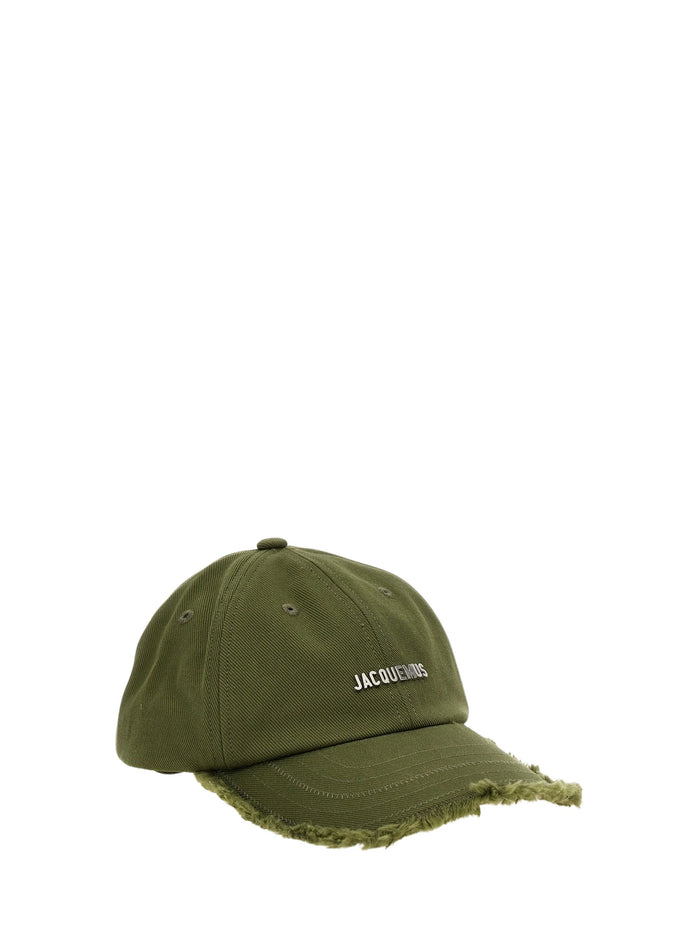 JACQUEMUS Hats Kaki Cotton