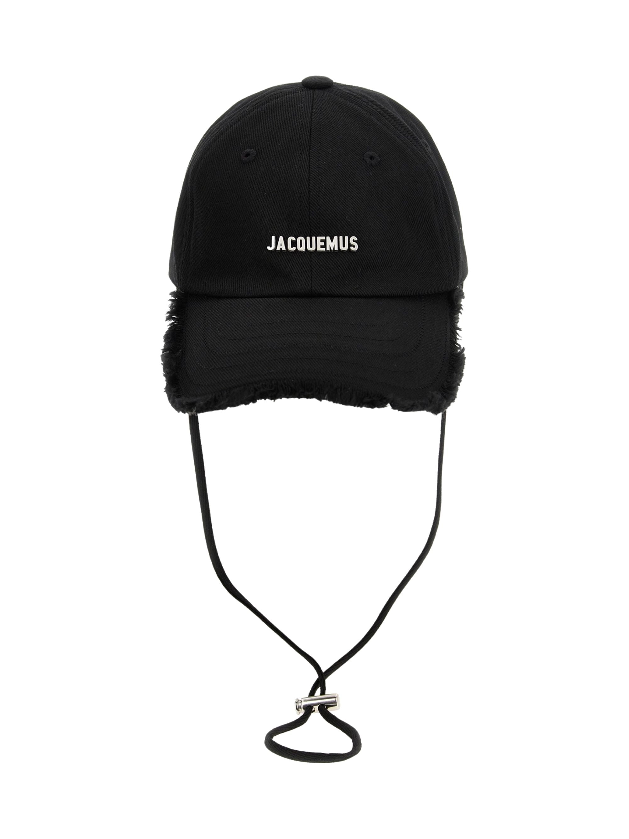JACQUEMUS Hats Black Cotton