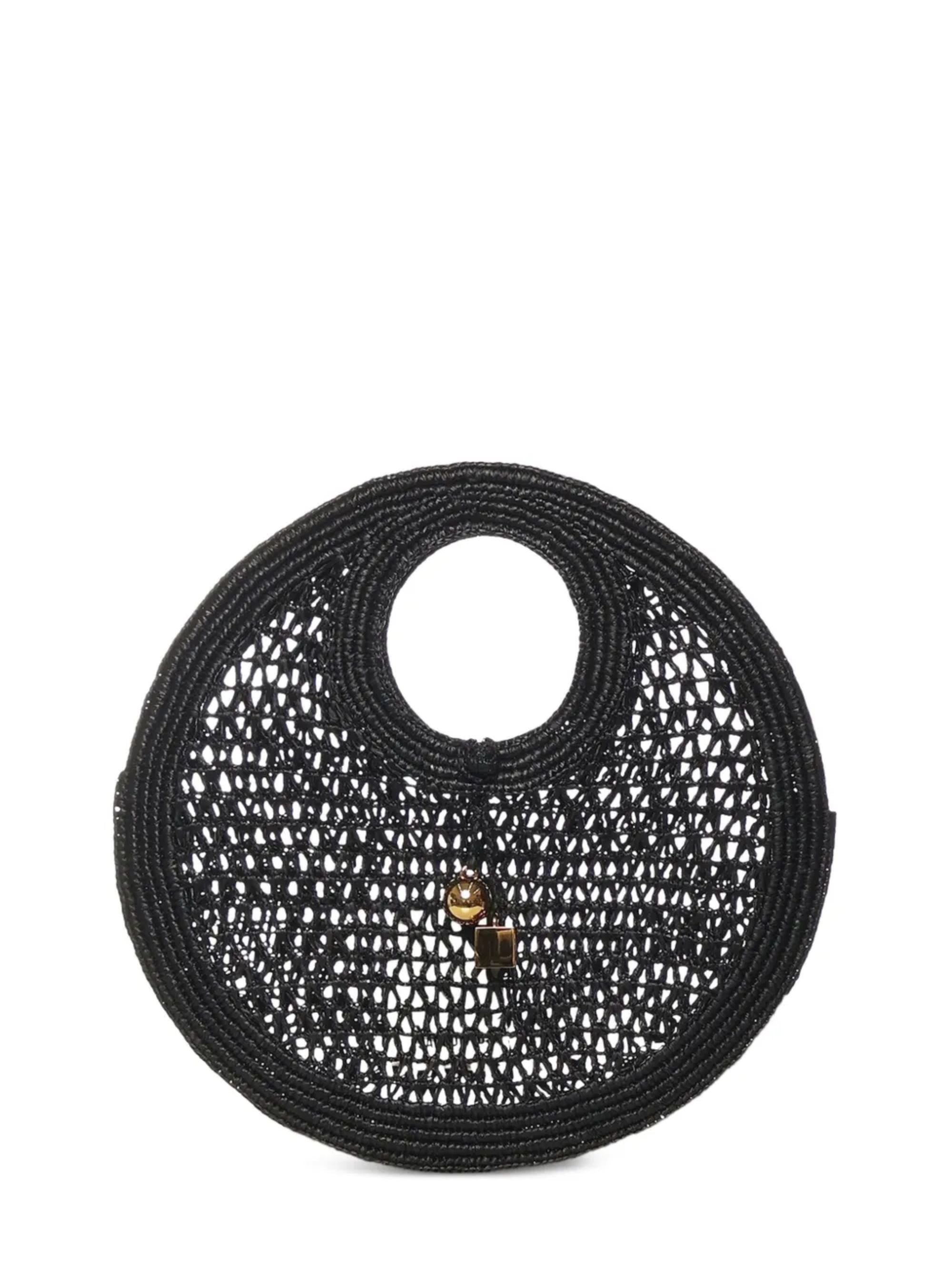 JACQUEMUS Bags Black Raffia