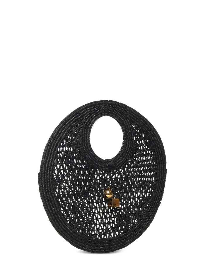JACQUEMUS Bags Black Raffia