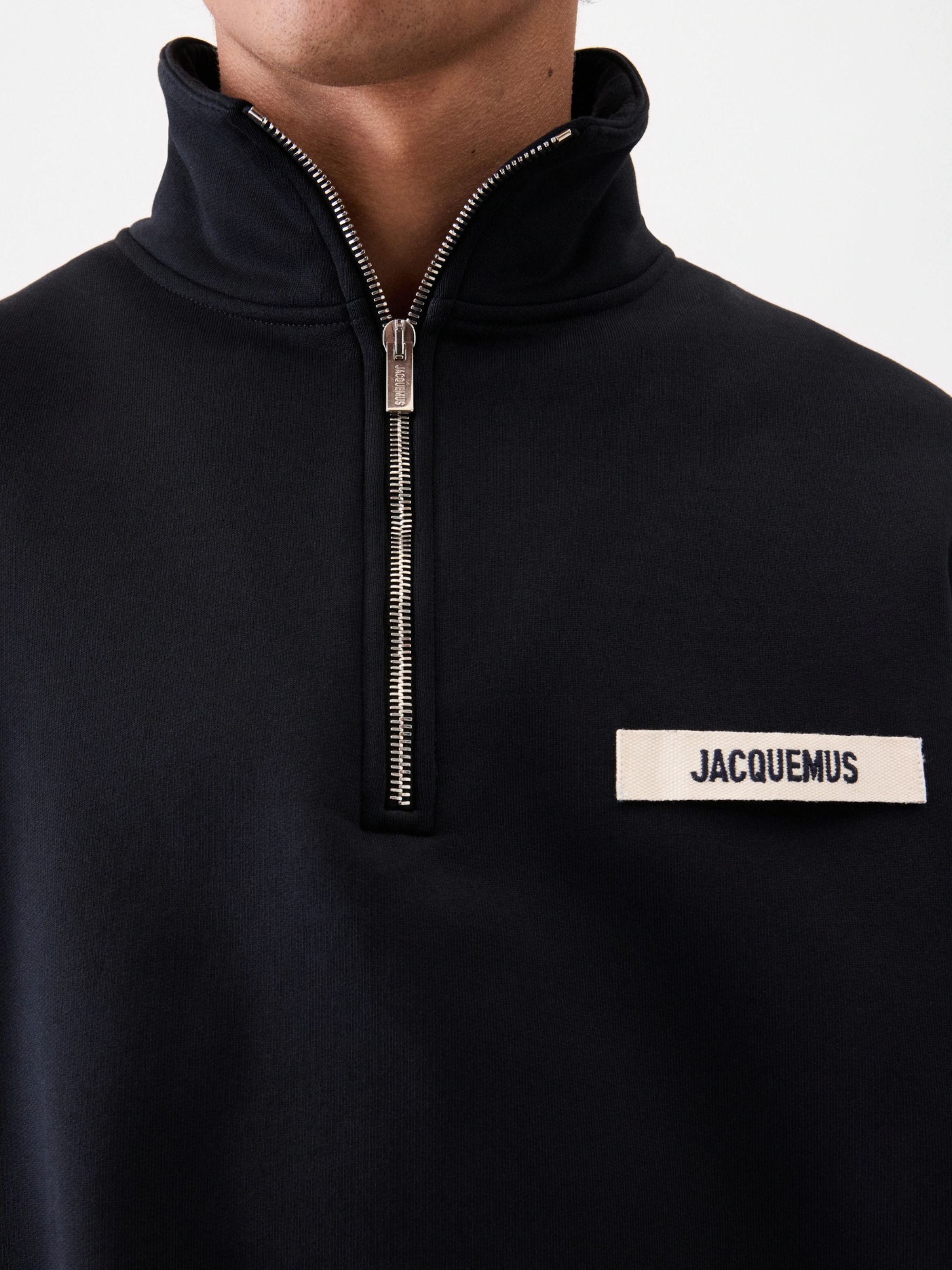 Jacquemus Coats Black Cotton