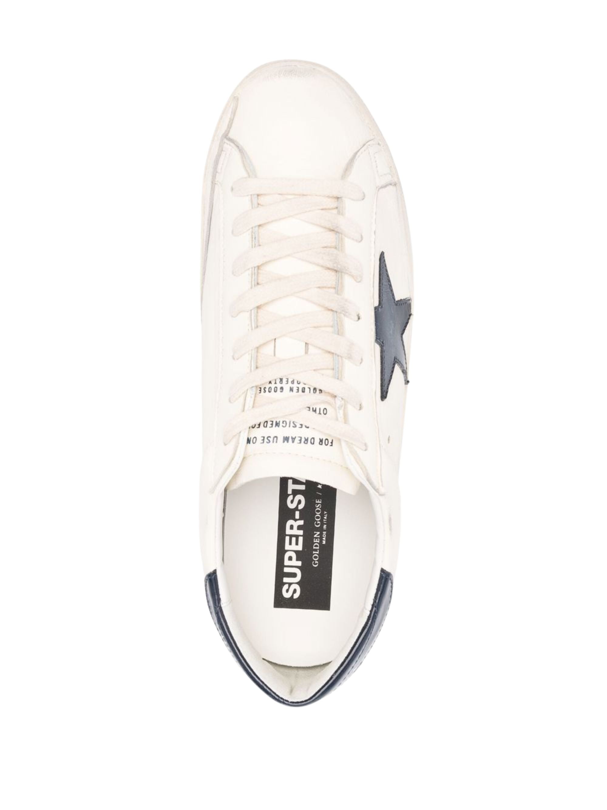 Golden Goose Sneakers Blue Ovine Leather Cow