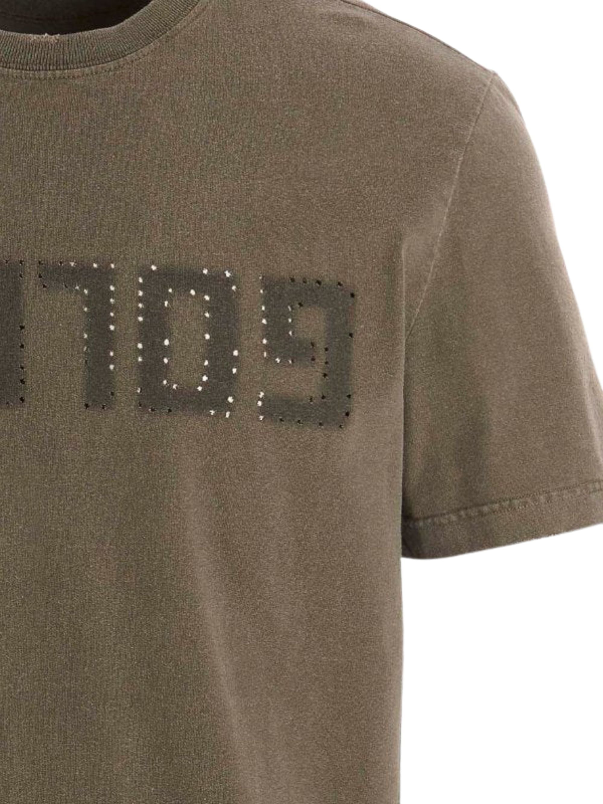Golden Goose T-shirts and Polos Green Cotton