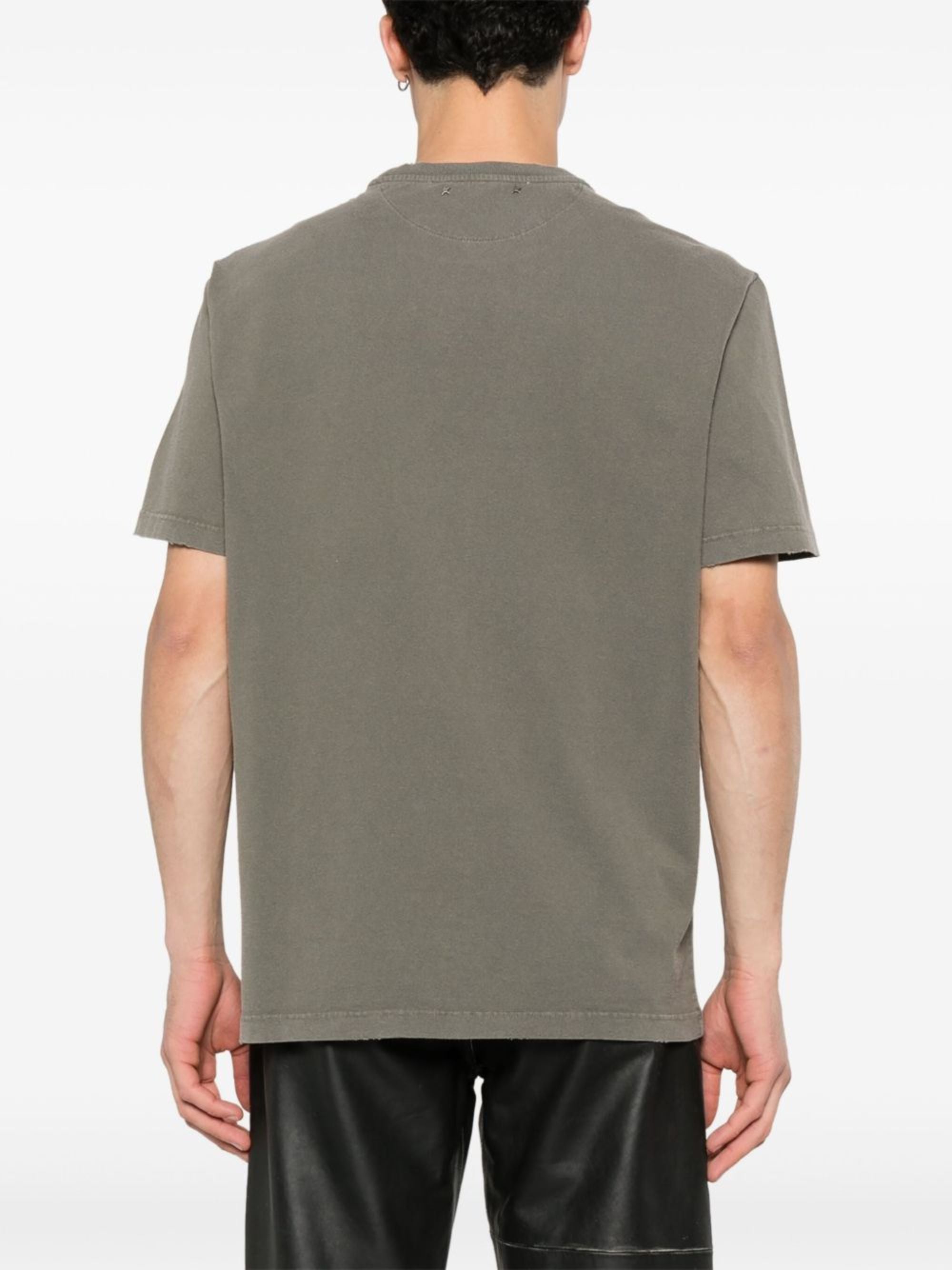 Golden Goose T-shirts and Polos Green Cotton