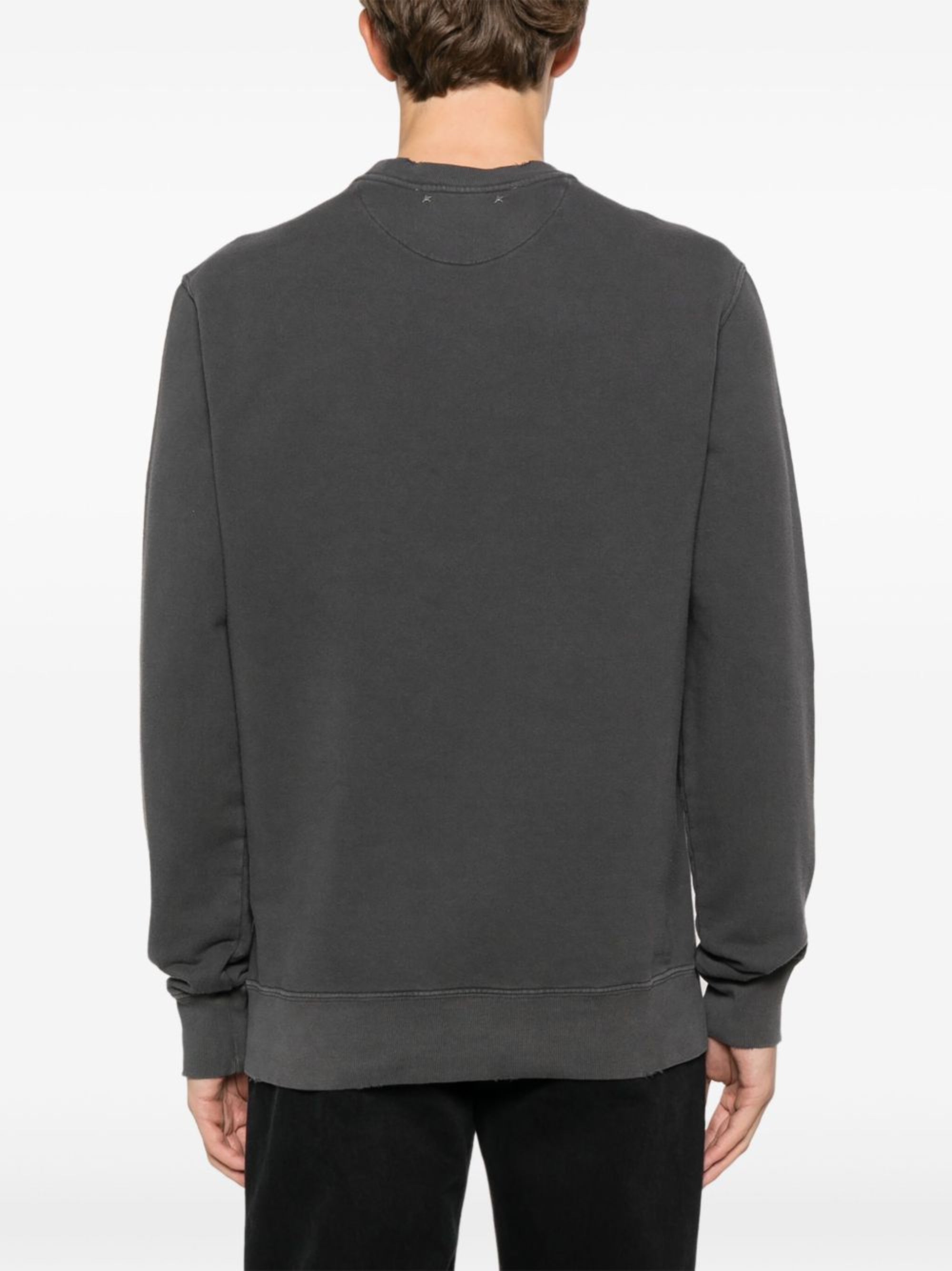 Golden Goose Sweaters Grey Cotton