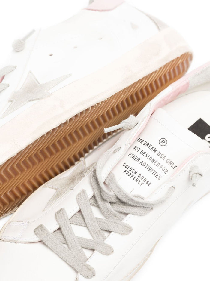 Golden Goose Sneakers Pink Cow Leather