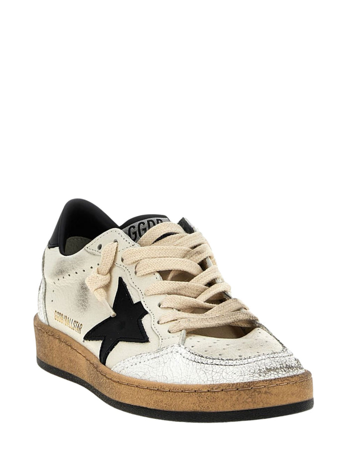Golden Goose Sneakers Black Goat Leather Cow