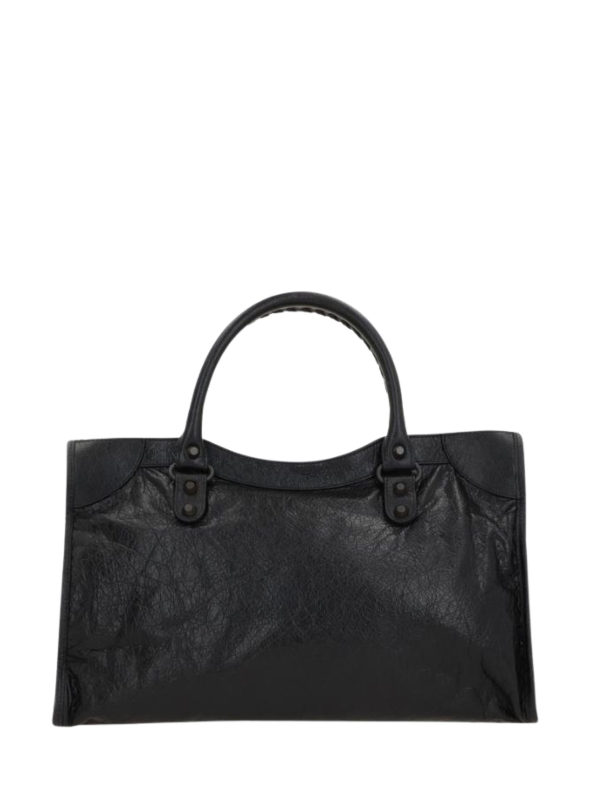 Balenciaga Bags Black Lamb Leather