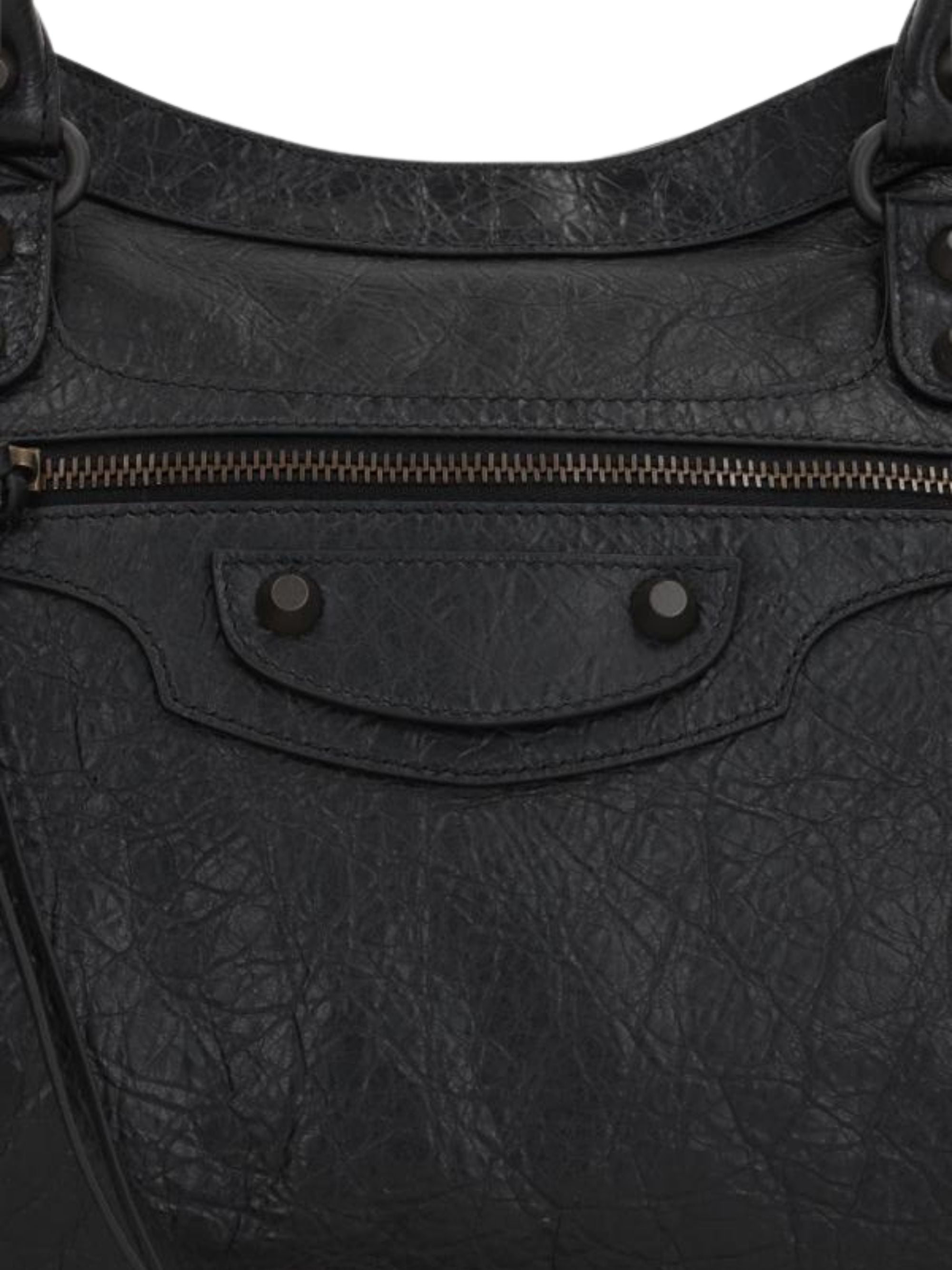 Balenciaga Bags Black Lamb Leather
