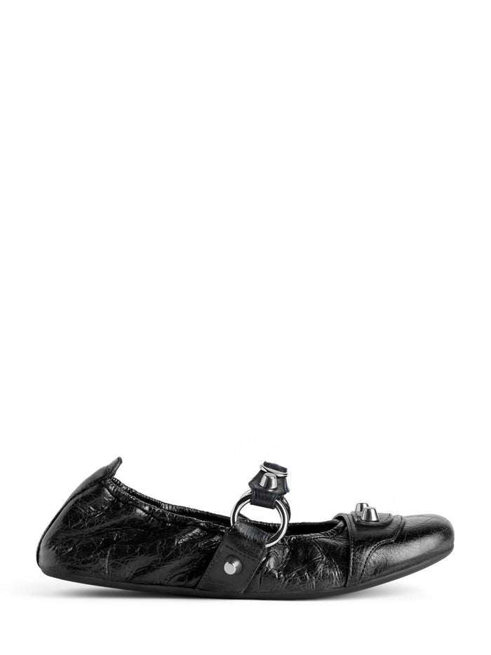 Balenciaga Flat shoes Black Lamb Leather