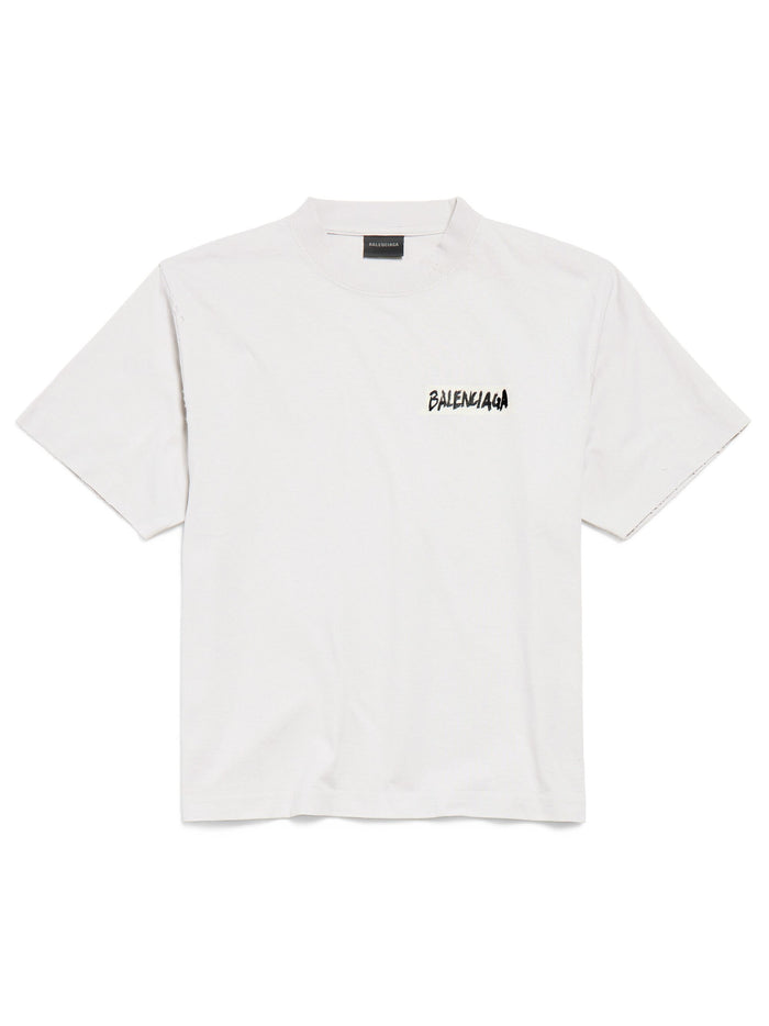 Balenciaga T-shirts and Polos White Cotton