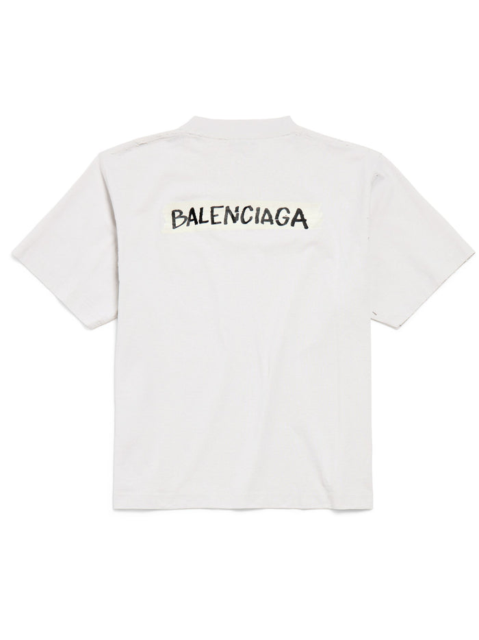 Balenciaga T-shirts and Polos White Cotton