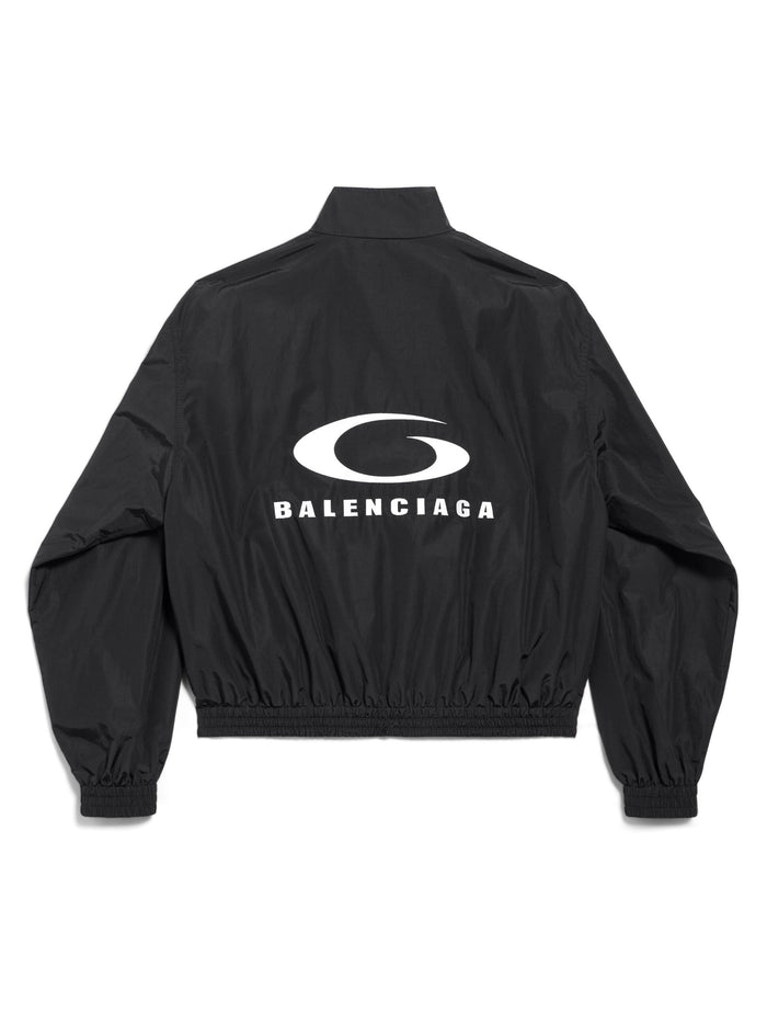 Balenciaga Coats Black Cotton Polyamide