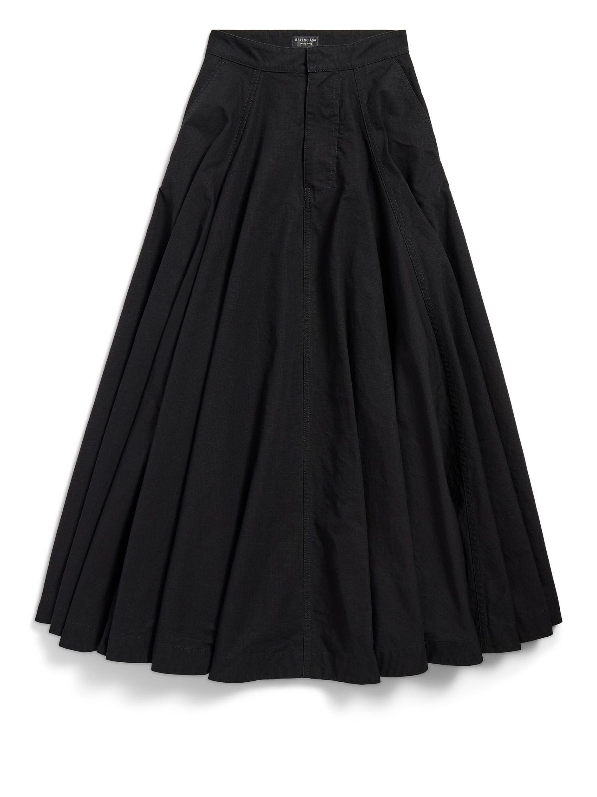 Balenciaga Skirts Black Cotton