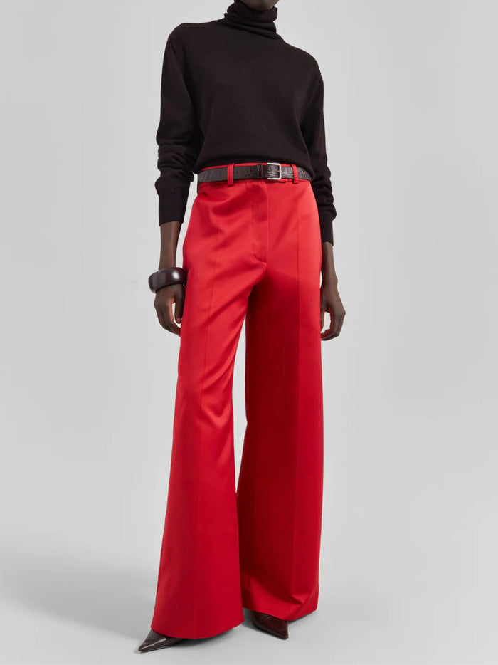 THE FRANKIE SHOP Trousers Red Polyester