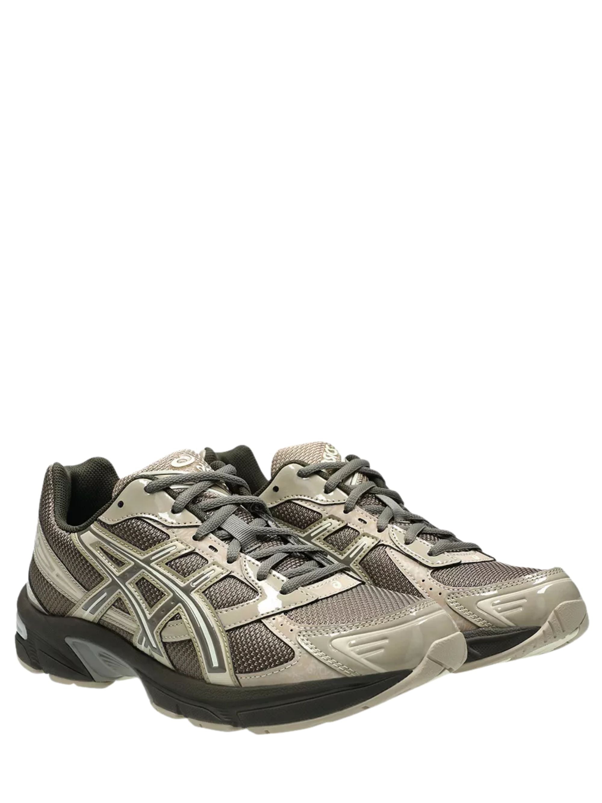 Asics Sneakers Brown Synthetic Leather