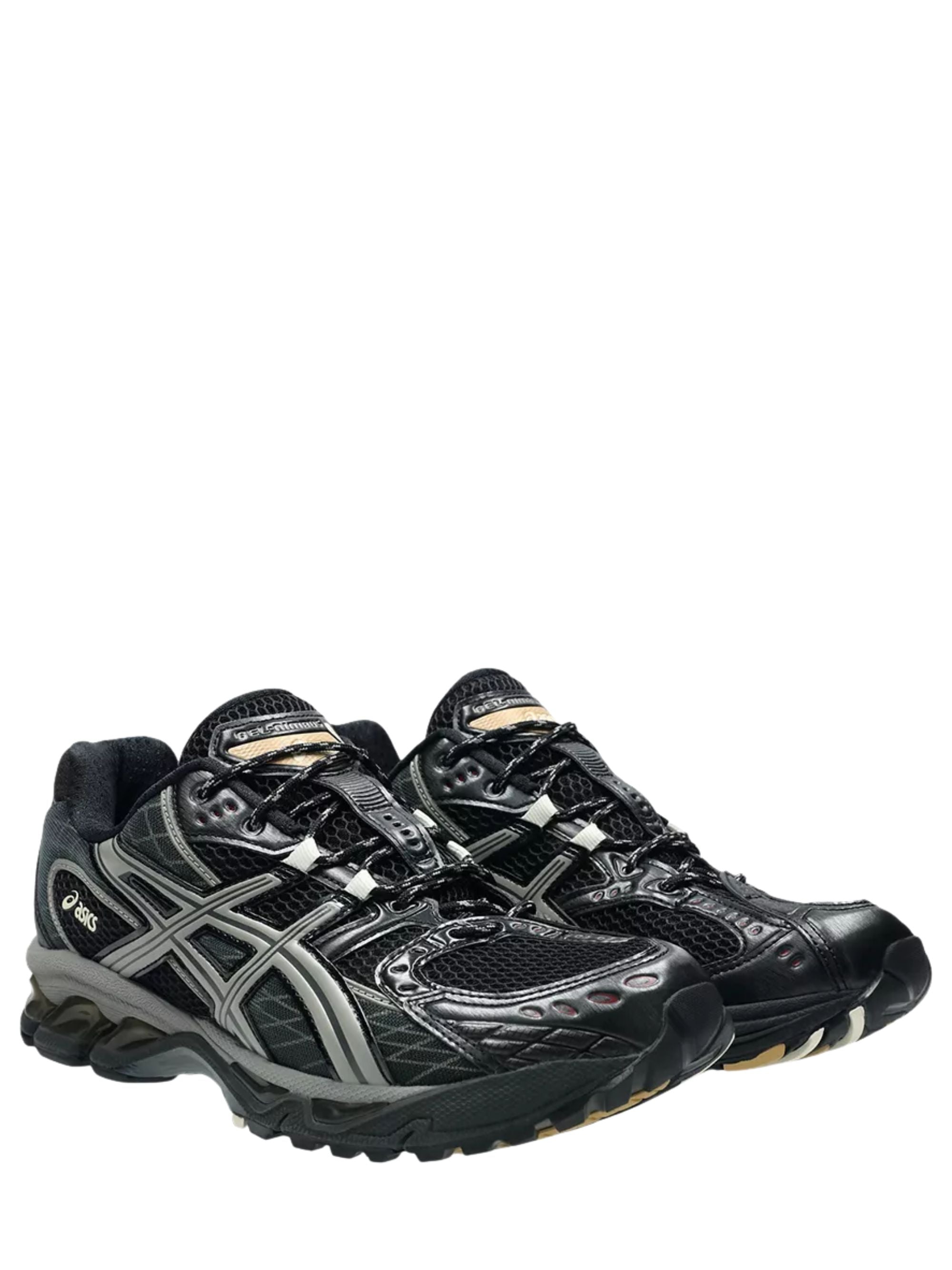 Asics Sneakers Grey Synthetic Leather