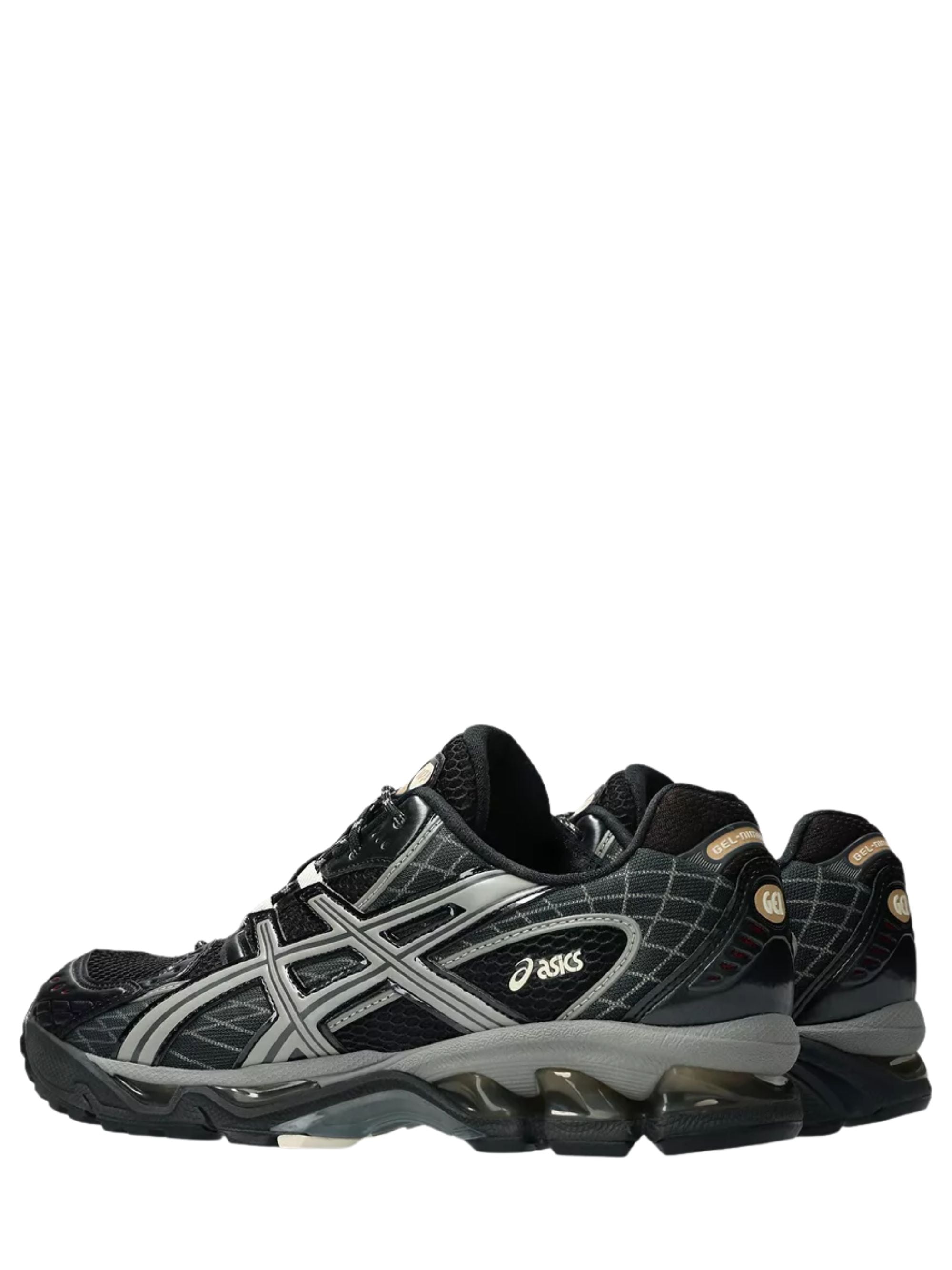 Asics Sneakers Grey Synthetic Leather