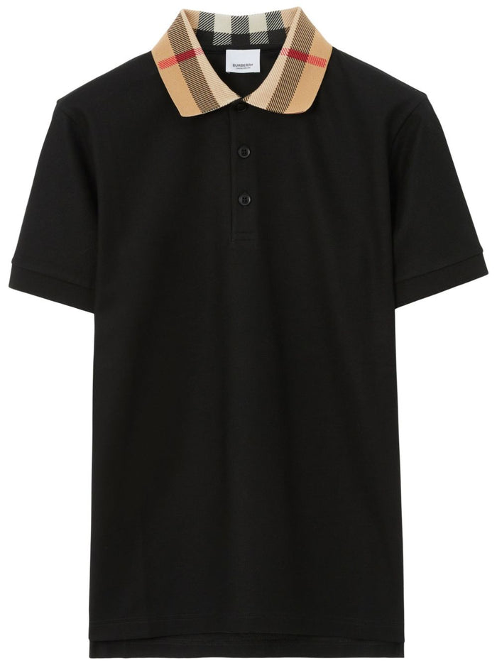 Burberry T-shirts and Polos Black Cotton