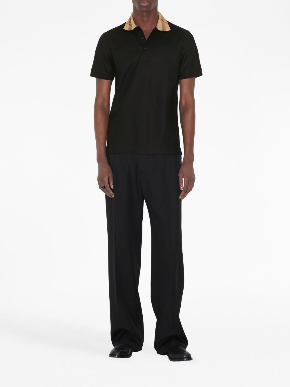 Burberry T-shirts and Polos Black Cotton